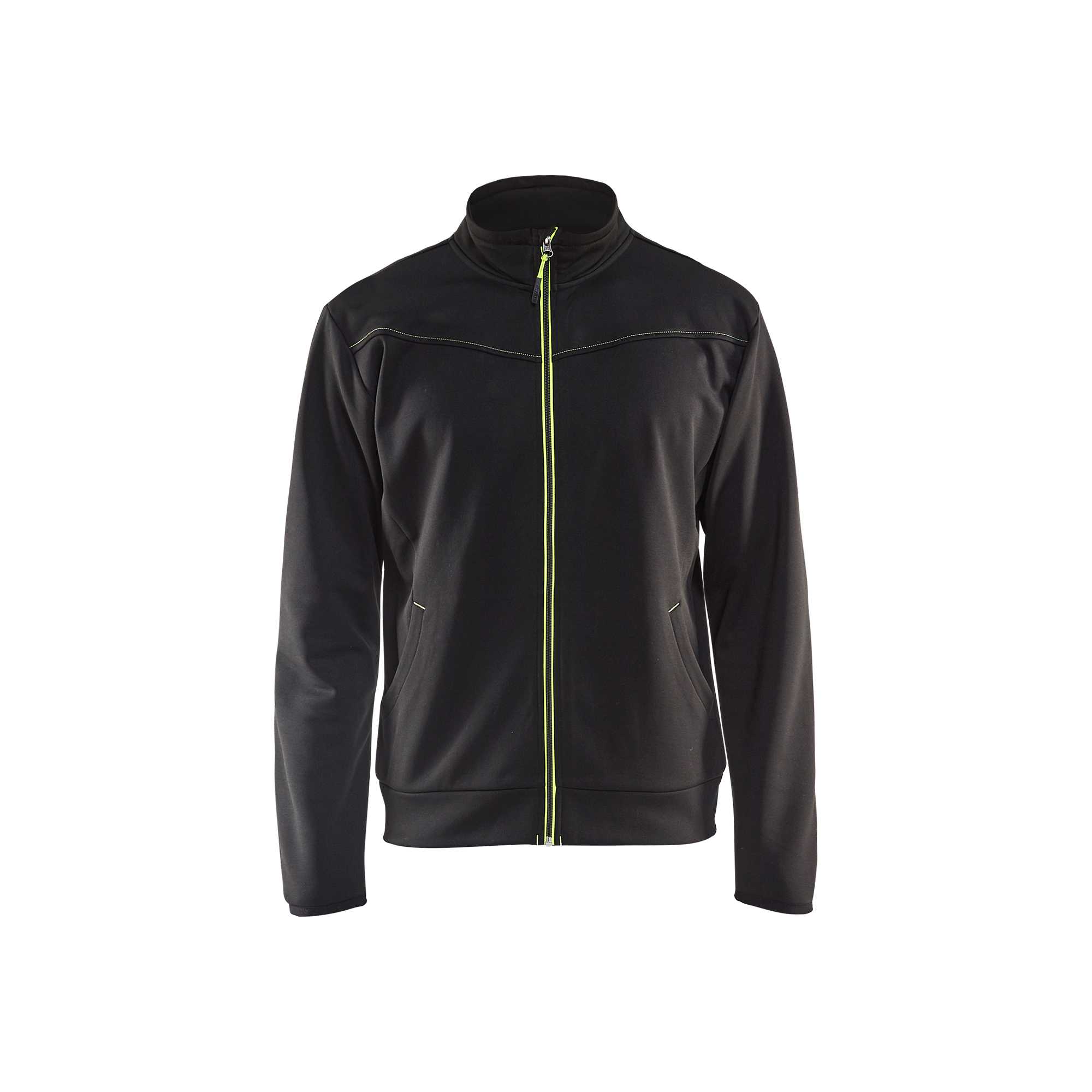 BLAKLADER 33622526 Sweatshirt With Full Zip Work Sweatshirt MEN - Pique Fleece